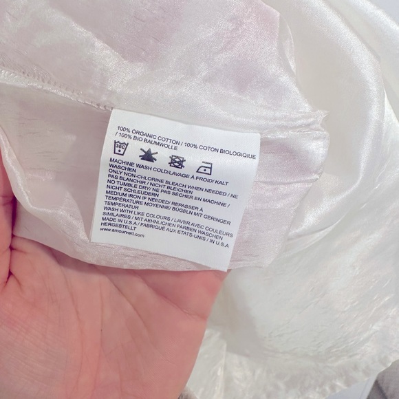 NWOT Amour Vert “Uma” Eyelet Dress - Picture 3 of 3